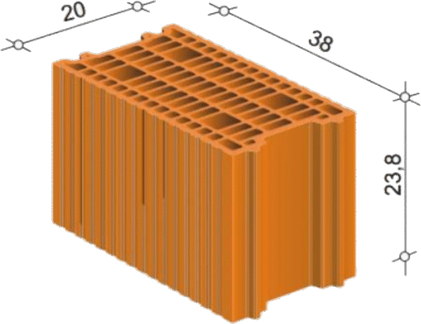 Euroterm-20-ut-eurokamen-osjek Klima Blok/Termo Blok 20 – 380x200x238 Eurokamen