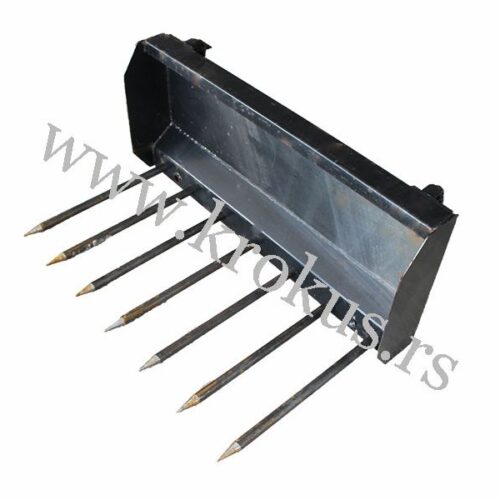 VILA ZA STAJNJAK EURO 120cm, metalni ZUBI